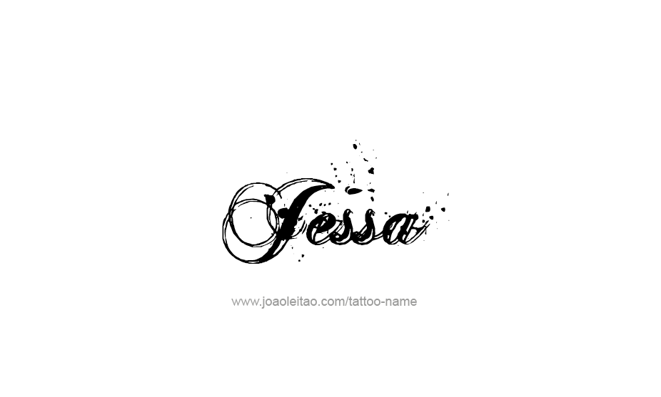 Tattoo Design Name Jessa   