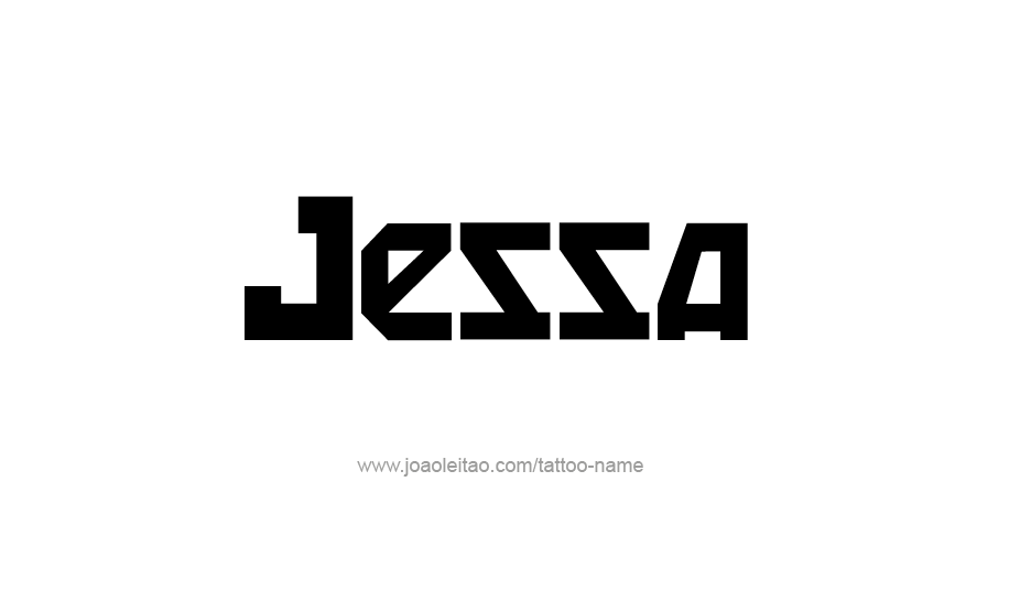 Tattoo Design Name Jessa   