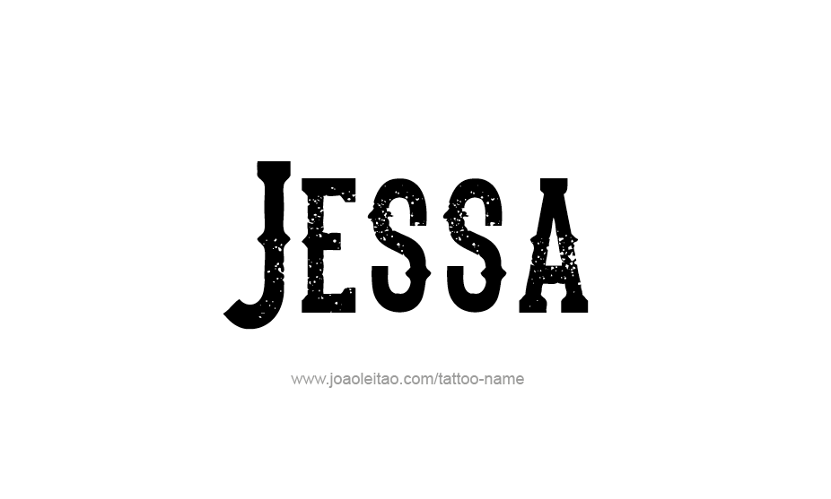 Tattoo Design Name Jessa   