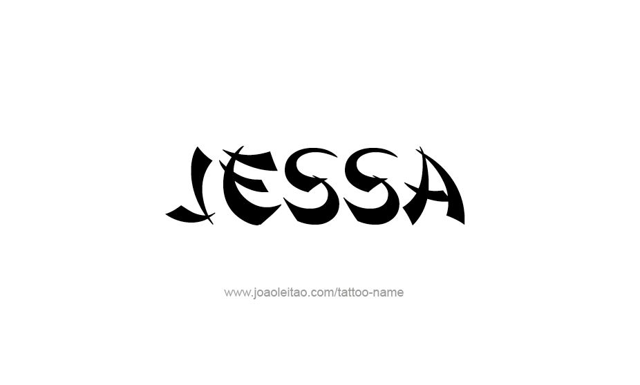 Tattoo Design Name Jessa   