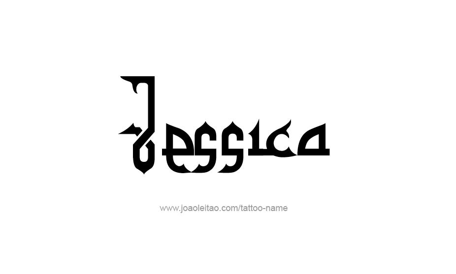 Tattoo Design Name Jessica   