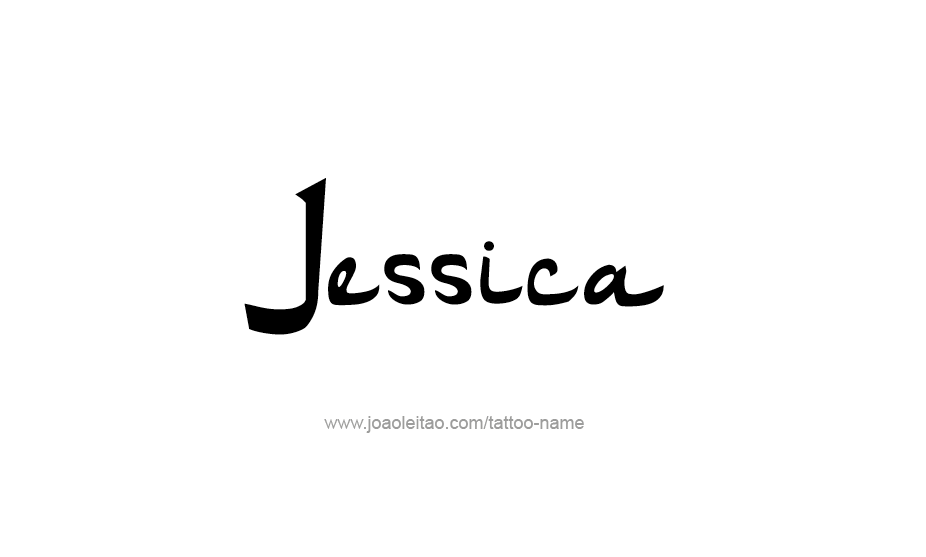 Tattoo Design Name Jessica   