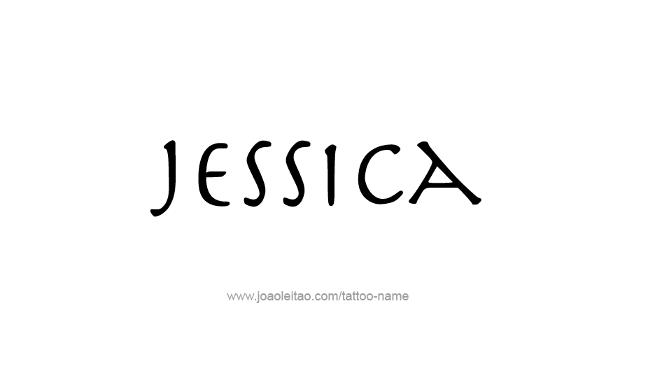 Tattoo Design Name Jessica   