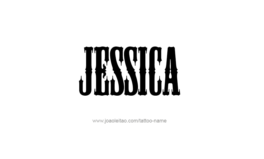 Tattoo Design Name Jessica   