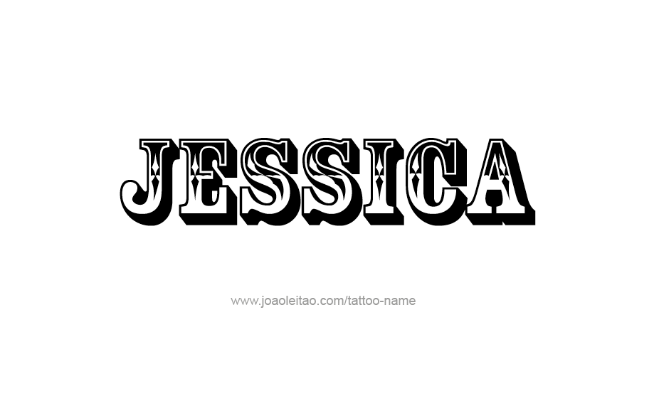 Tattoo Design Name Jessica   