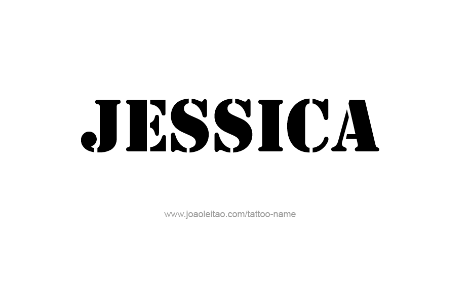 Tattoo Design Name Jessica   