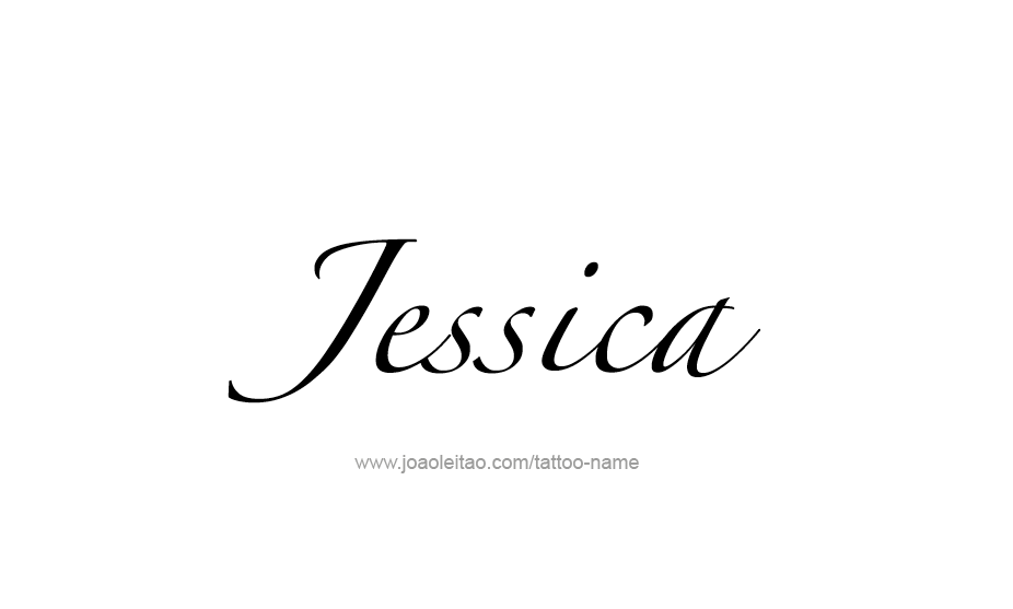 Tattoo Design Name Jessica   