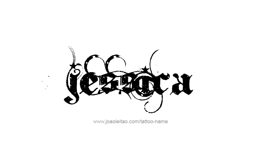 Tattoo Design Name Jessica   