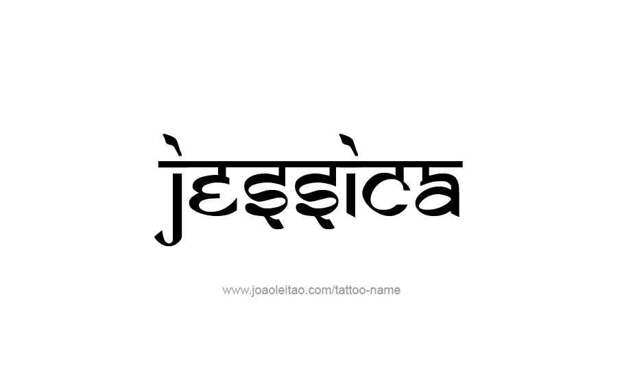 Tattoo Design Name Jessica   