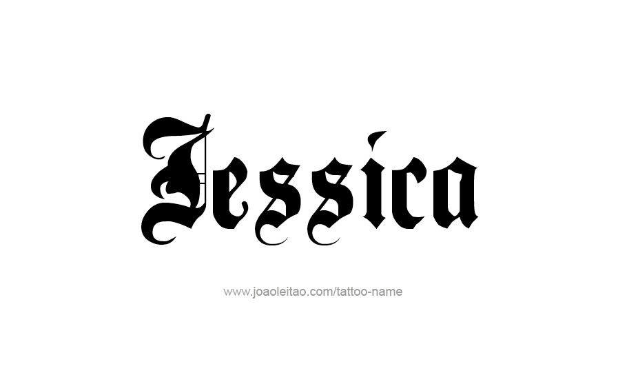 Tattoo Design Name Jessica   