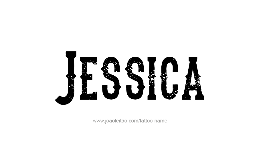 Tattoo Design Name Jessica   