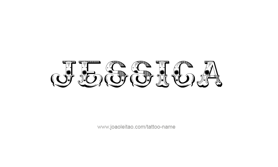 Tattoo Design Name Jessica   