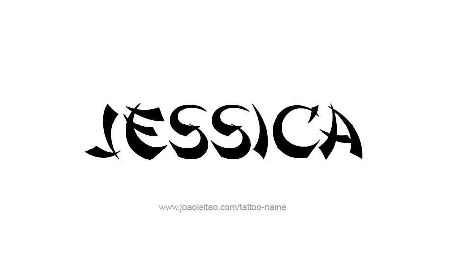 Tattoo Design Name Jessica   