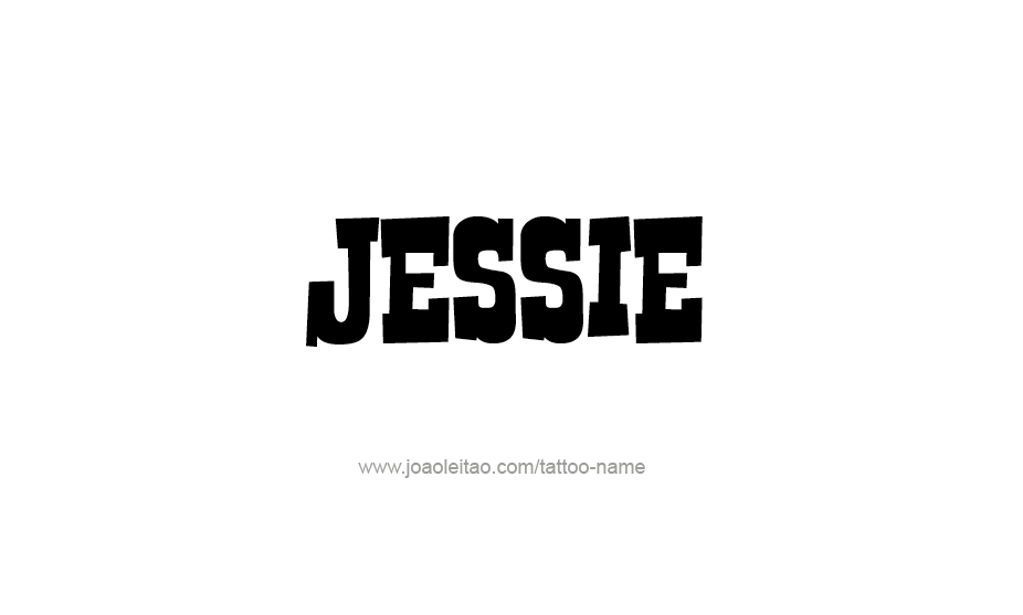 Tattoo Design Name Jessie   