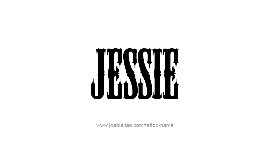 Tattoo Design Name Jessie   