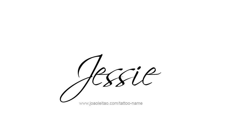 Tattoo Design Name Jessie   