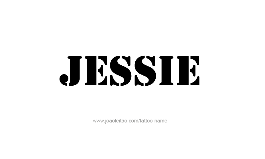 Tattoo Design Name Jessie   