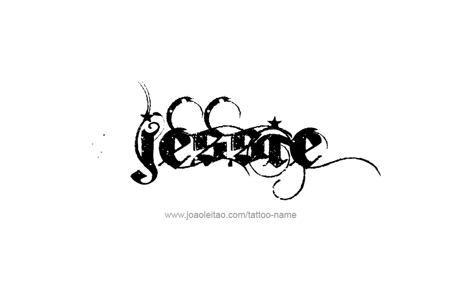 Tattoo Design Name Jessie   