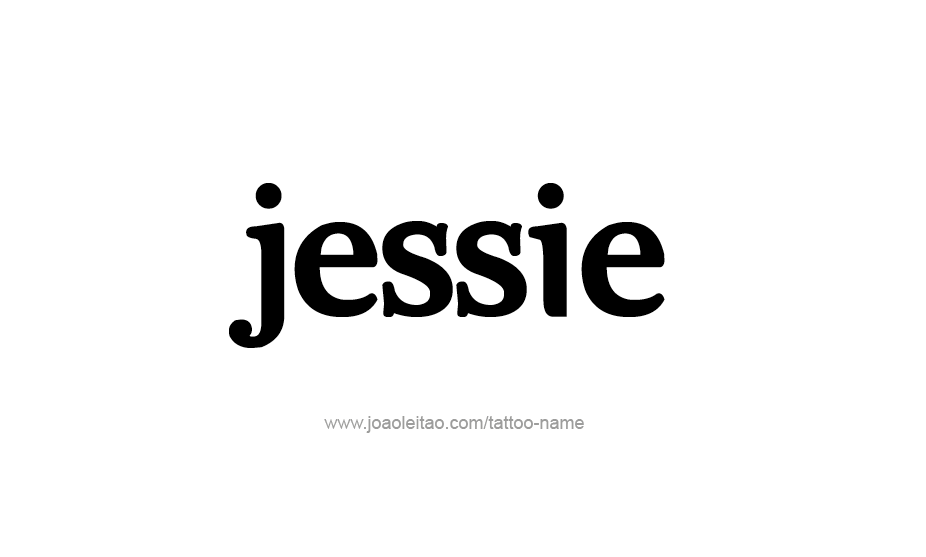 Tattoo Design Name Jessie   