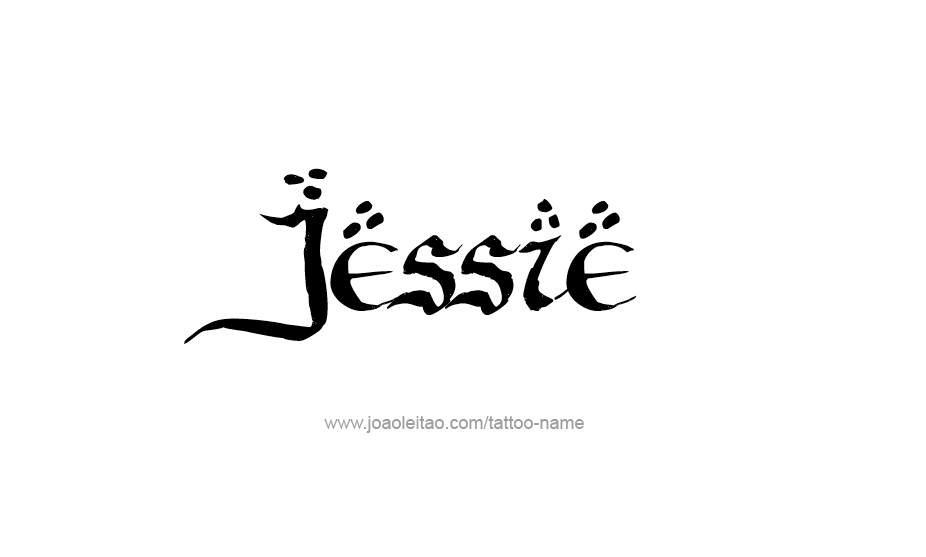 Tattoo Design Name Jessie   