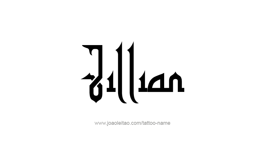 Tattoo Design Name Jillian   