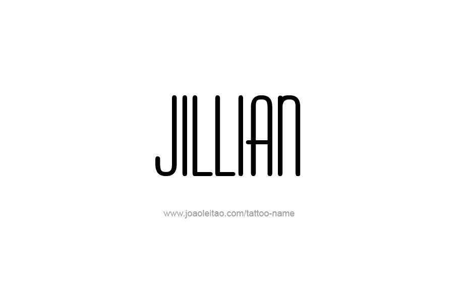 Tattoo Design Name Jillian   