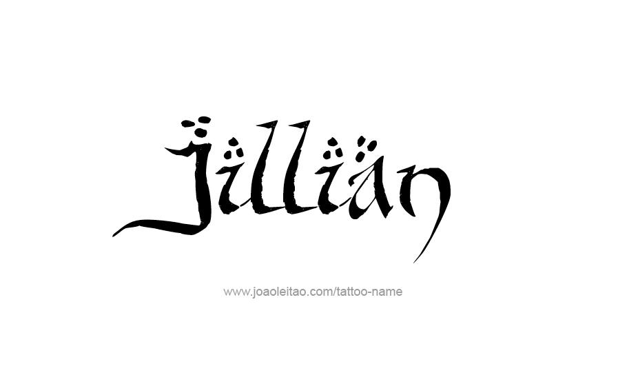 Tattoo Design Name Jillian   