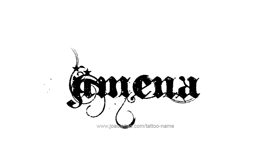 Tattoo Design Name Jimena   