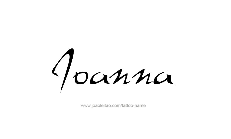 Tattoo Design Name Joanna   