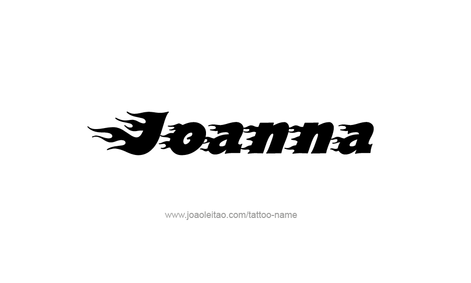 Tattoo Design Name Joanna   