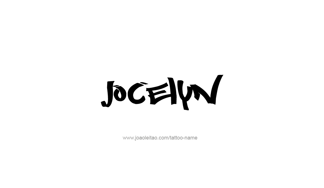 Tattoo Design Name Jocelyn   