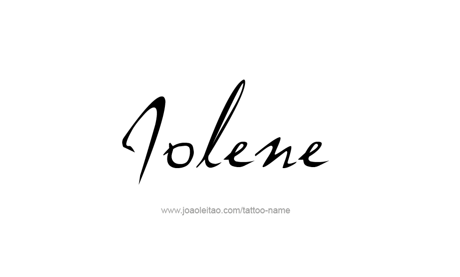 Tattoo Design Name Jolene   