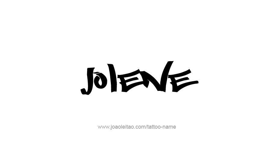 Tattoo Design Name Jolene   