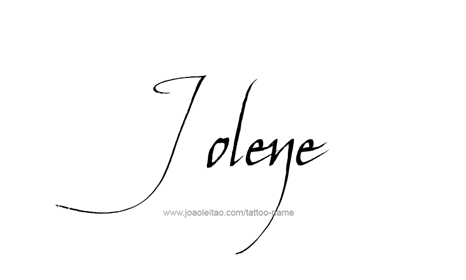 Tattoo Design Name Jolene   