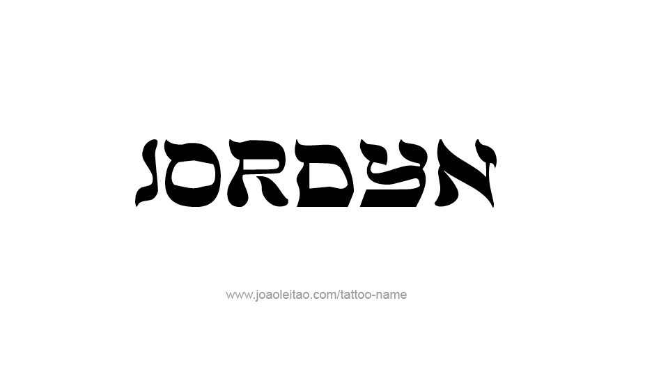 Tattoo Design Name Jordyn   