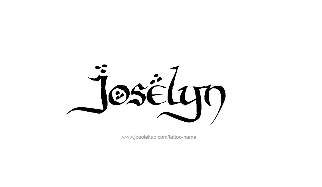 Tattoo Design Name Joselyn   