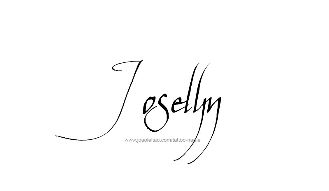 Tattoo Design Name Joselyn   