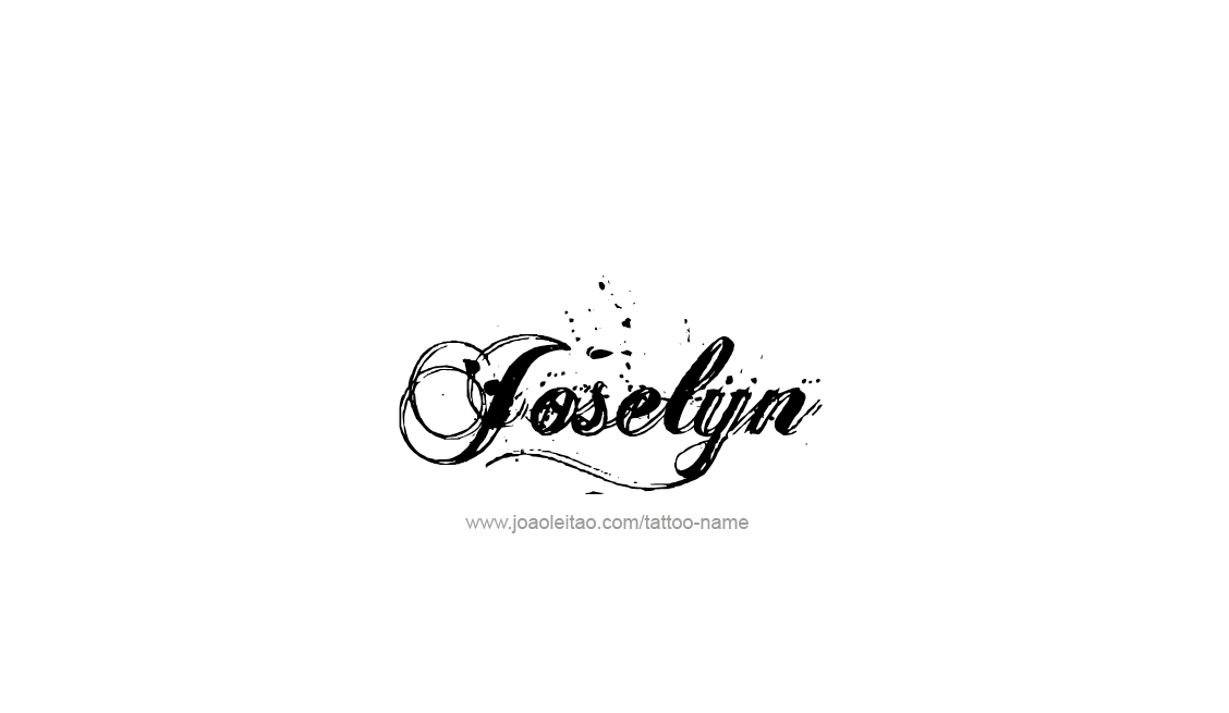 Tattoo Design Name Joselyn   