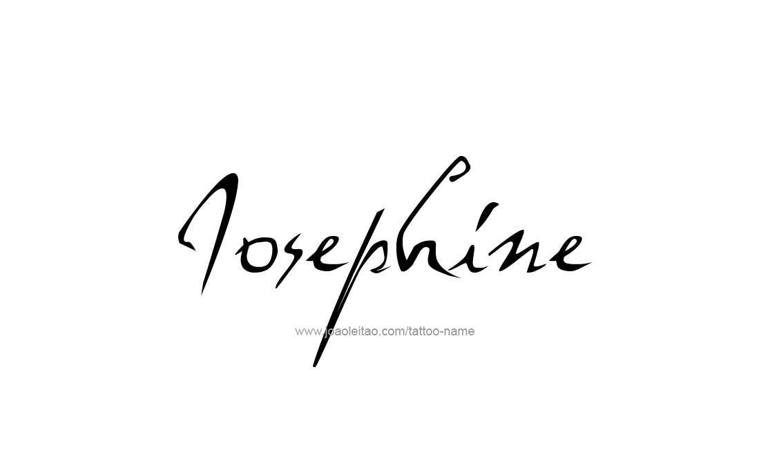 Tattoo Design Name Josephine   