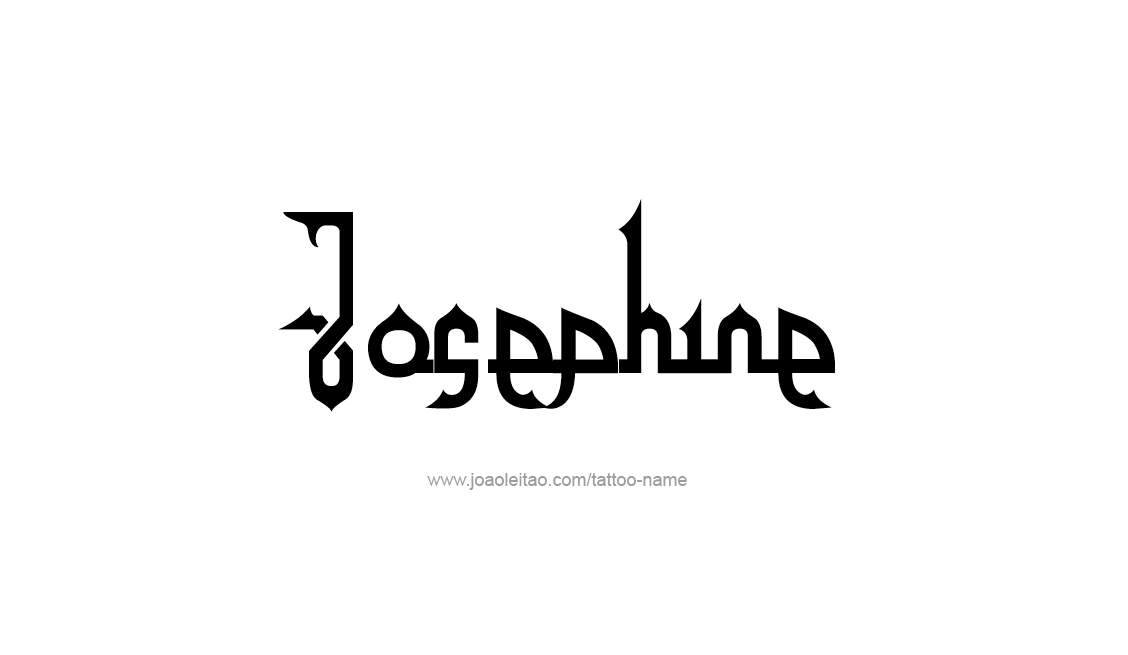 Tattoo Design Name Josephine   