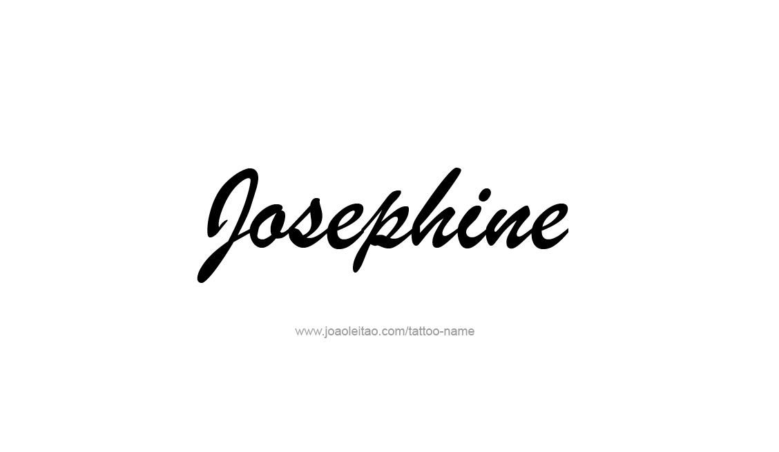 Tattoo Design Name Josephine   