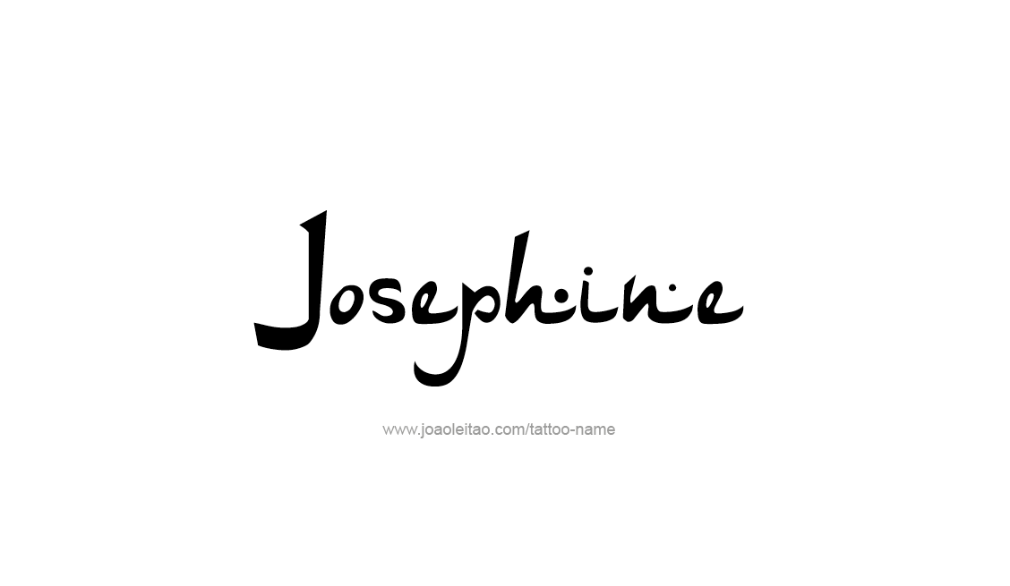 Tattoo Design Name Josephine   