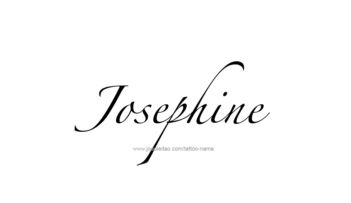 Tattoo Design Name Josephine   