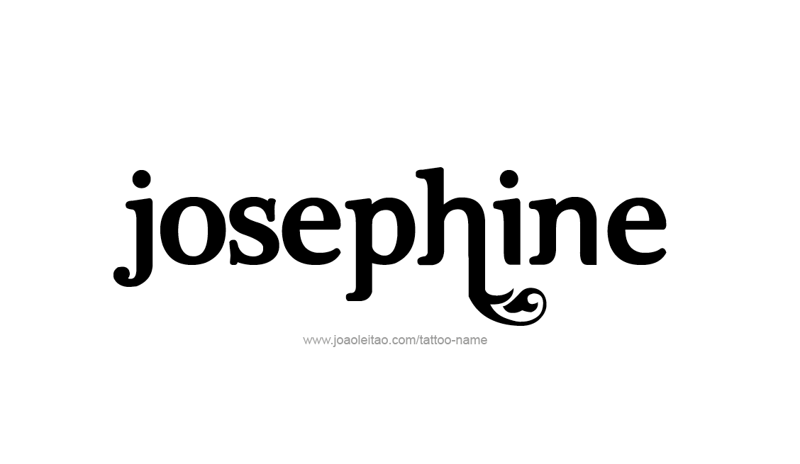 Josephine Name Tattoo Designs