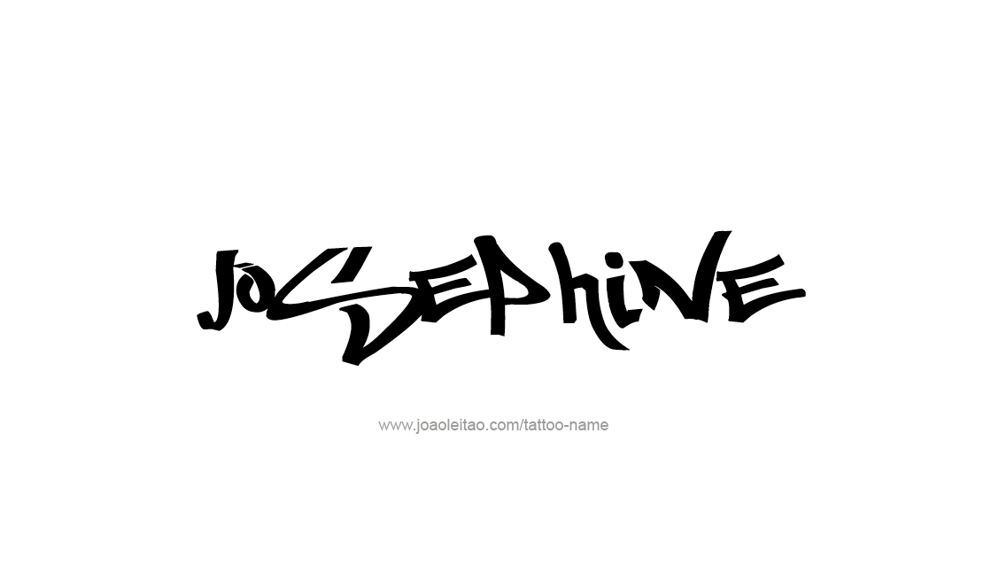 Tattoo Design Name Josephine   