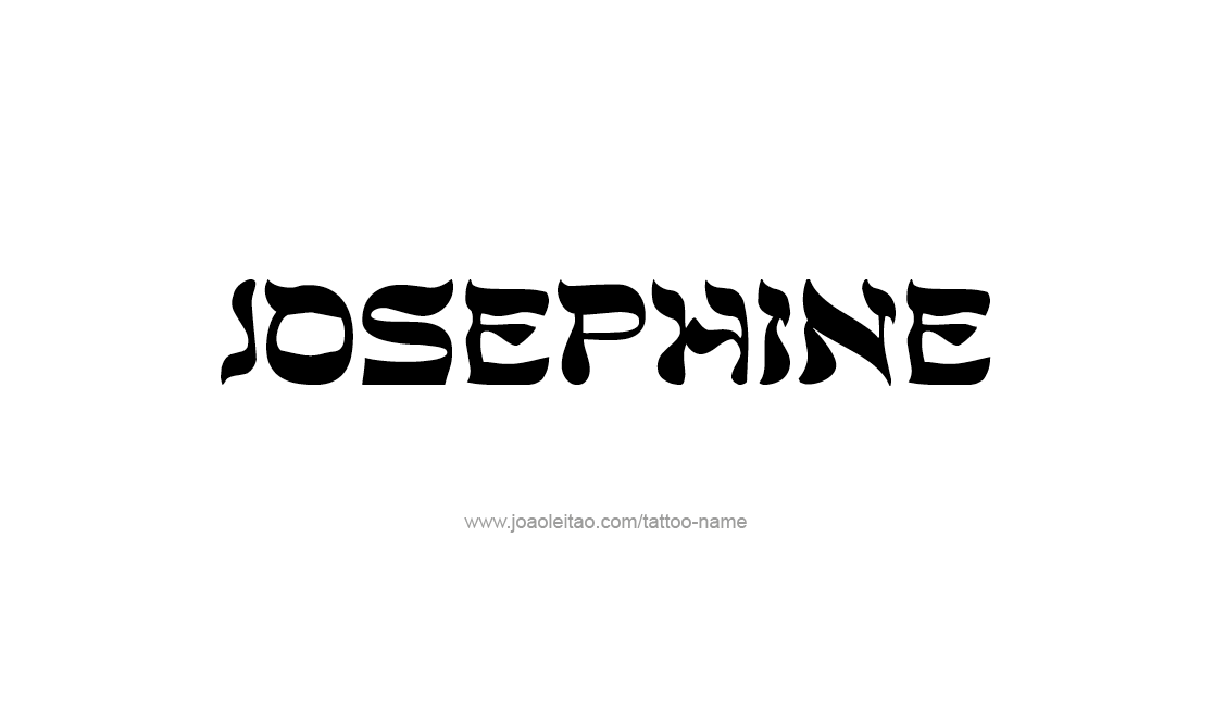 Tattoo Design Name Josephine   