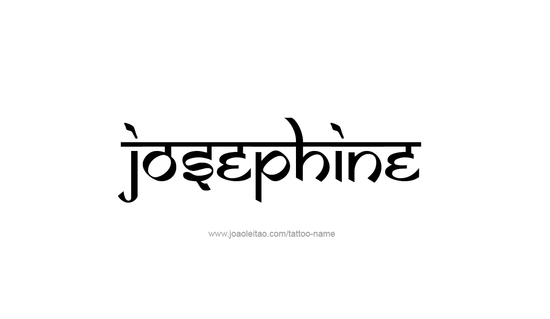 Tattoo Design Name Josephine   