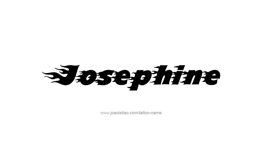 Tattoo Design Name Josephine   