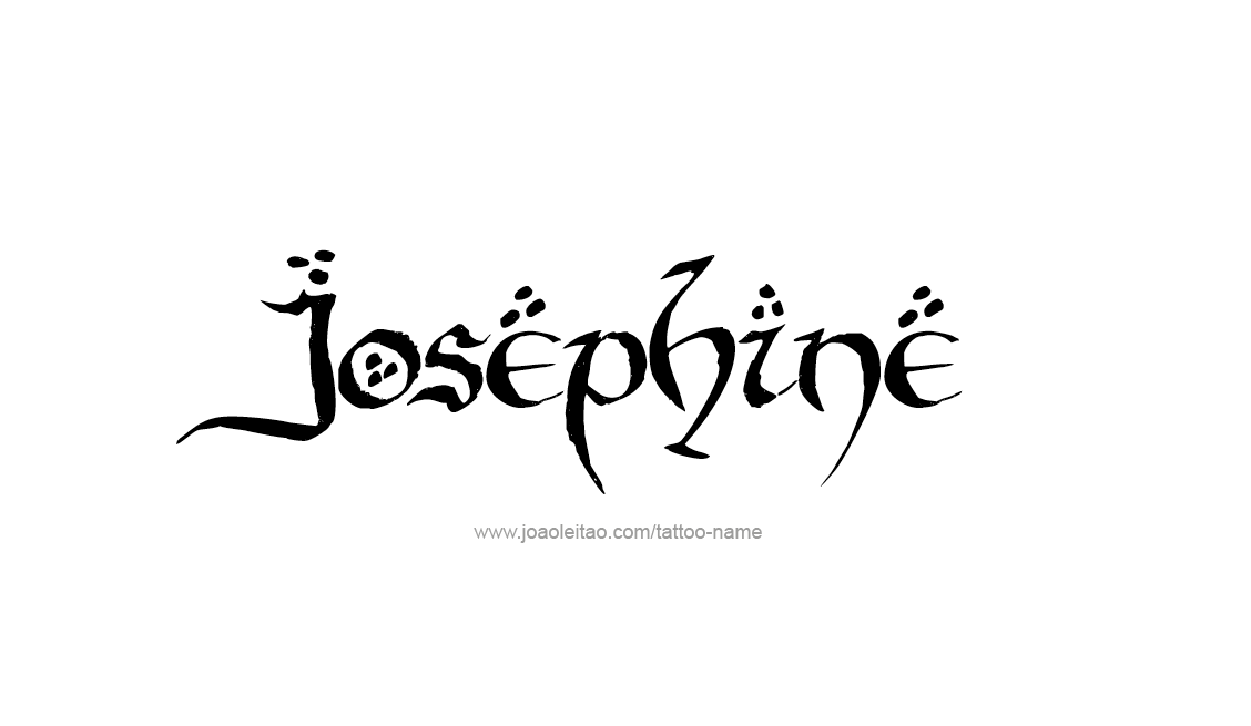 Tattoo Design Name Josephine   