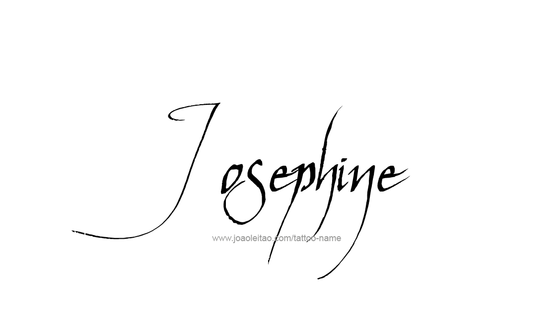 Tattoo Design Name Josephine   